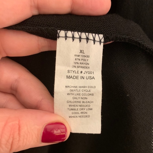 Rags & Couture Black Open Cardigan XL - Picture 5 of 6